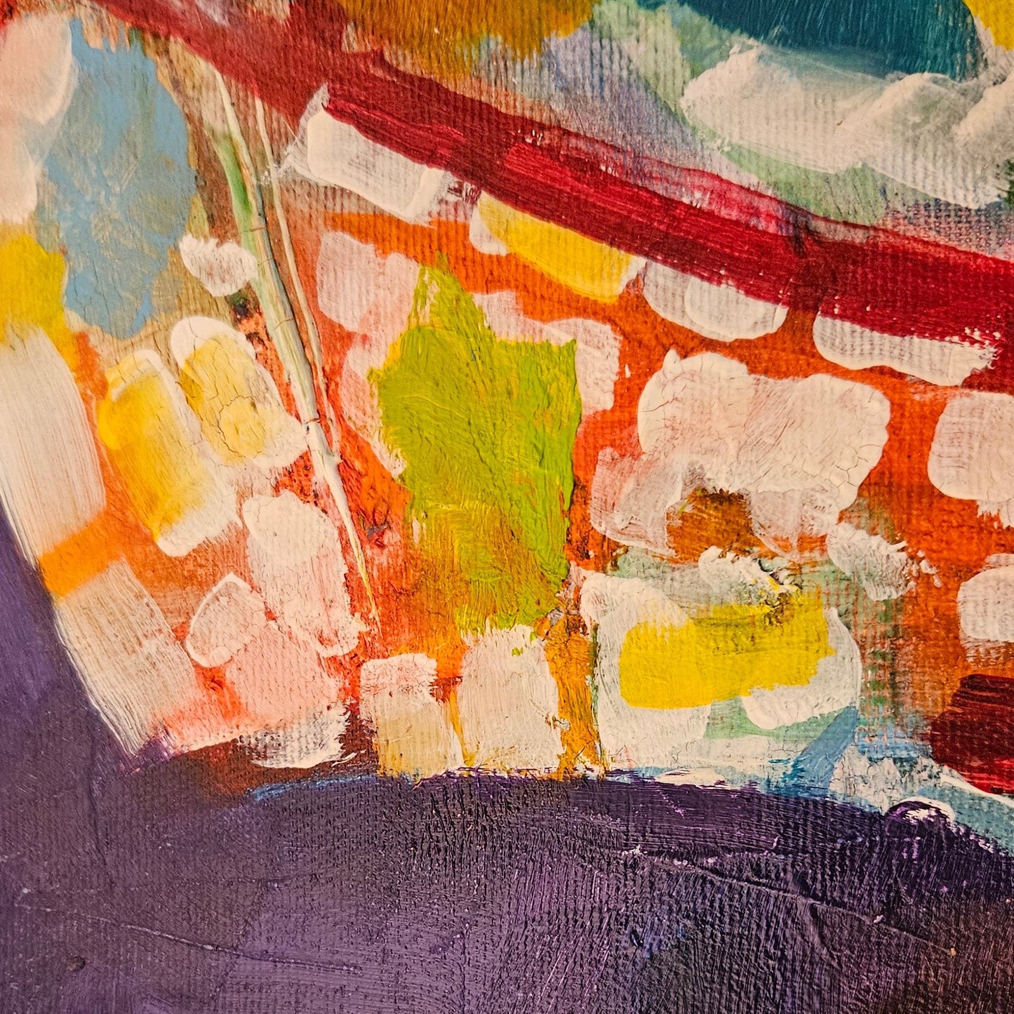 Grandi tele 01 (Alberi con sole)