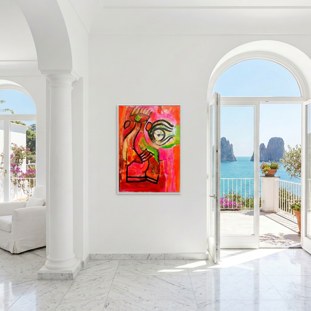 Abstract 170 nella stanza Capri con quadro più piccolo