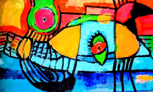 Abstract 100 - Original Italian Contemporary Painting