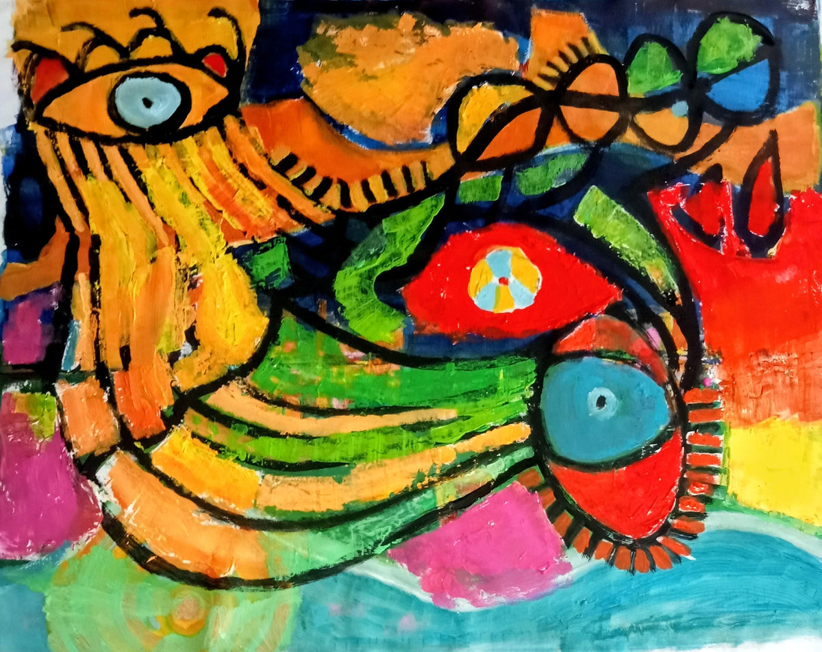 Abstract 171 - Original Italian Contemporary Painting