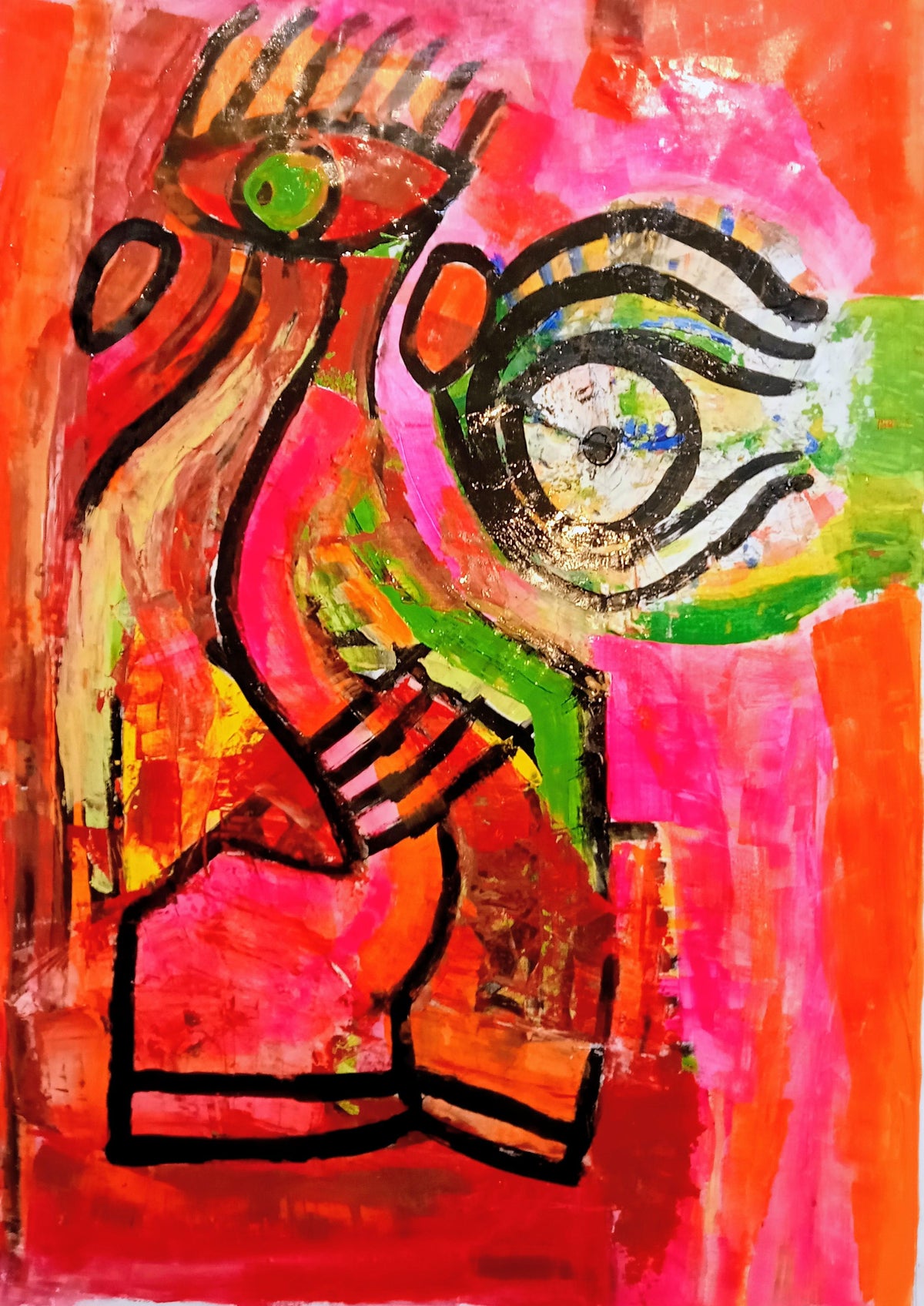 Abstract 170 - Original Italian Contemporary Painting
