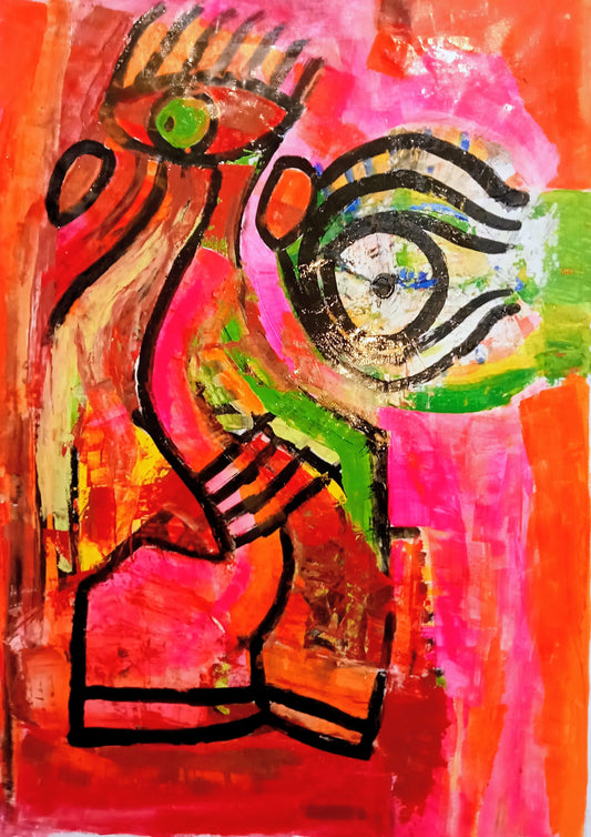 Abstract 170 - Original Italian Contemporary Painting