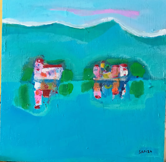 Calm and Serenity 3 — Original Italian Contemporary Painting