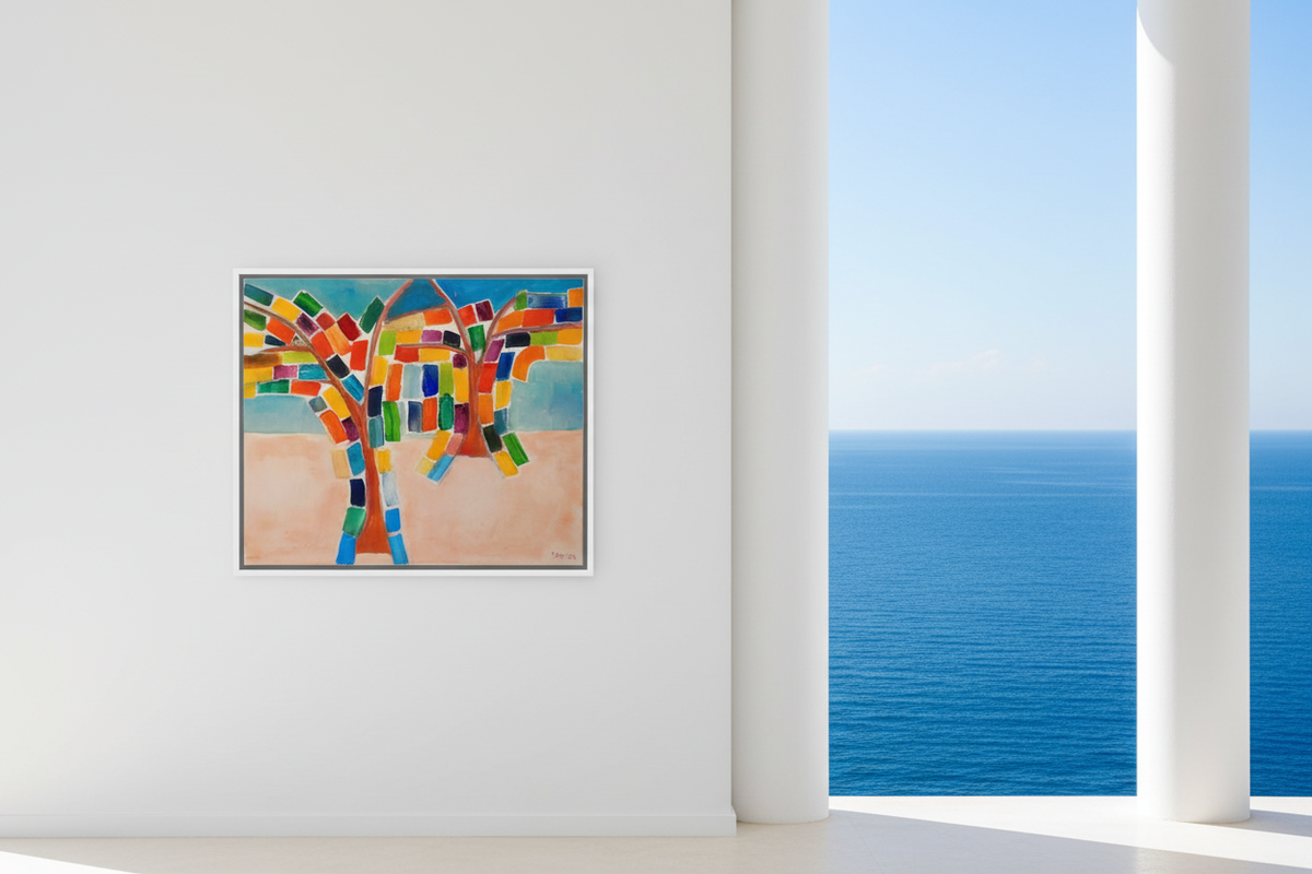 036 White Mosaic Trees lifestyle - Aeolian