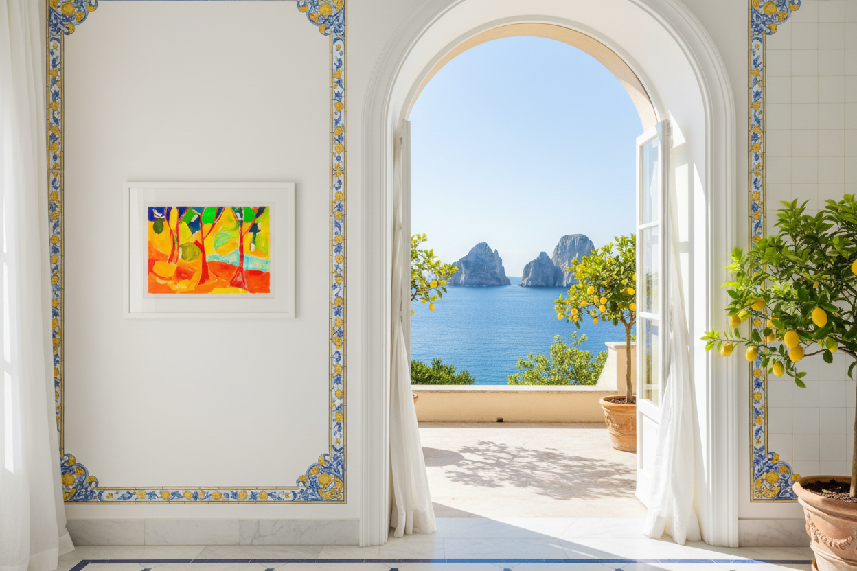 053 Alberi rossi 04 - lifestyle stile Capri